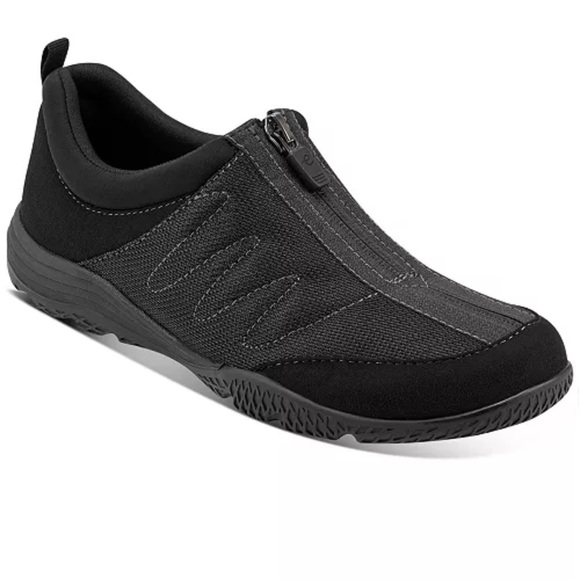 Easy Spirit Black Slip On Comfy Walking Shoes Women Size 7.5 - Picture 1 of 14